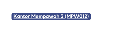 Kantor Mempawah 3 MPW012